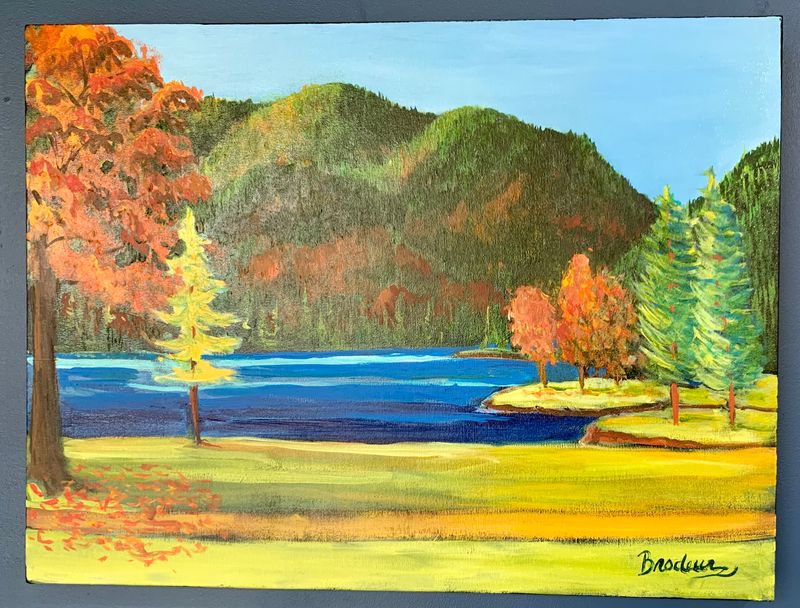 Harrison Lake, by King Richard Brodeur