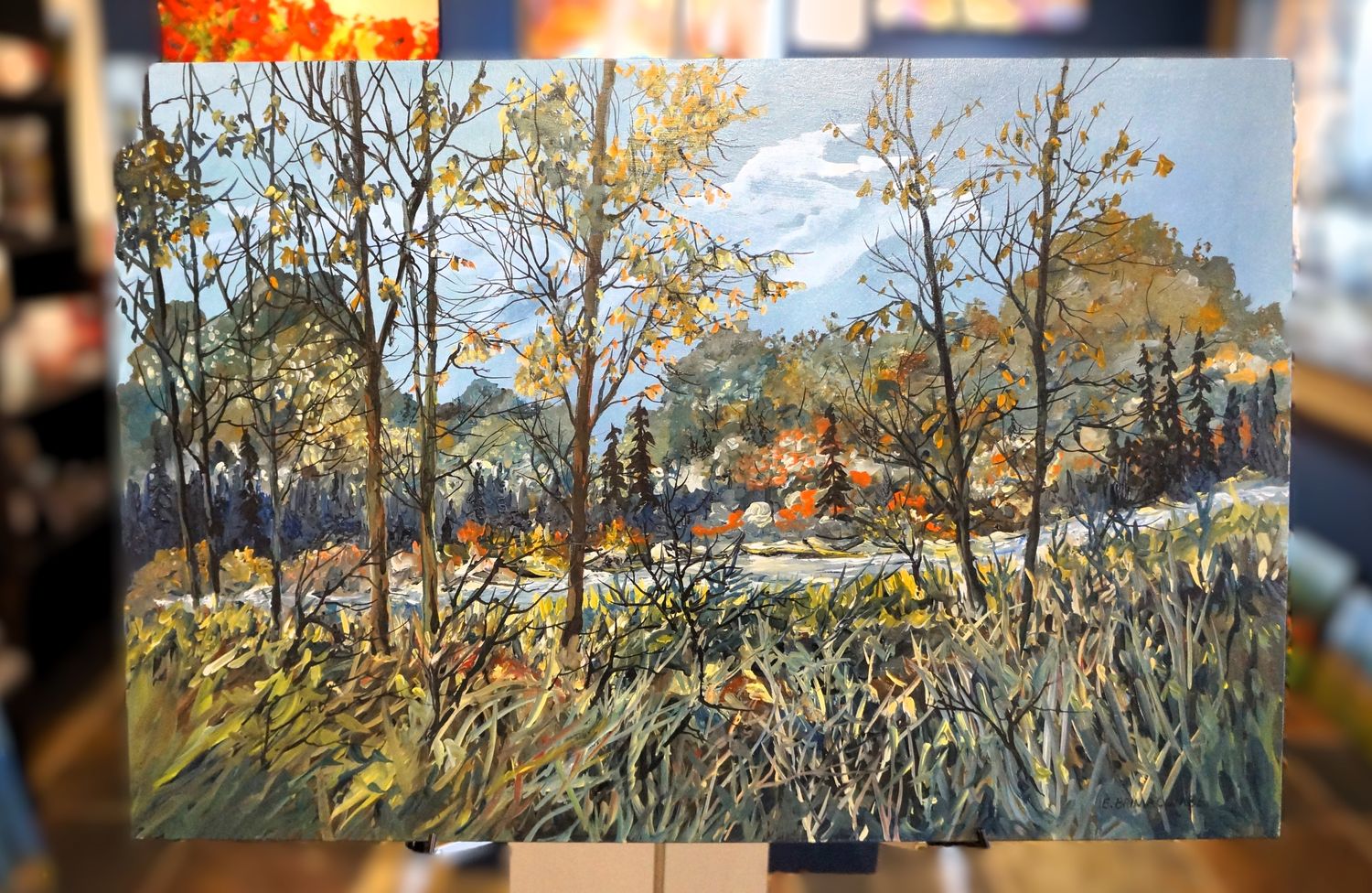 Flowing Autumn, by Errol Brimacombe