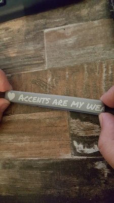 Accents are my Weakness Accent Hussy Bracelet