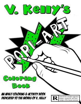 V. Kelly Pop! Art Coloring and Activity Book