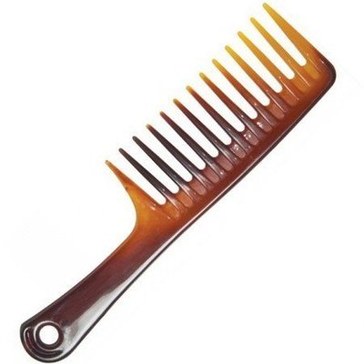 Diane Tortoise Shampoo Comb 9 3/4&quot;
