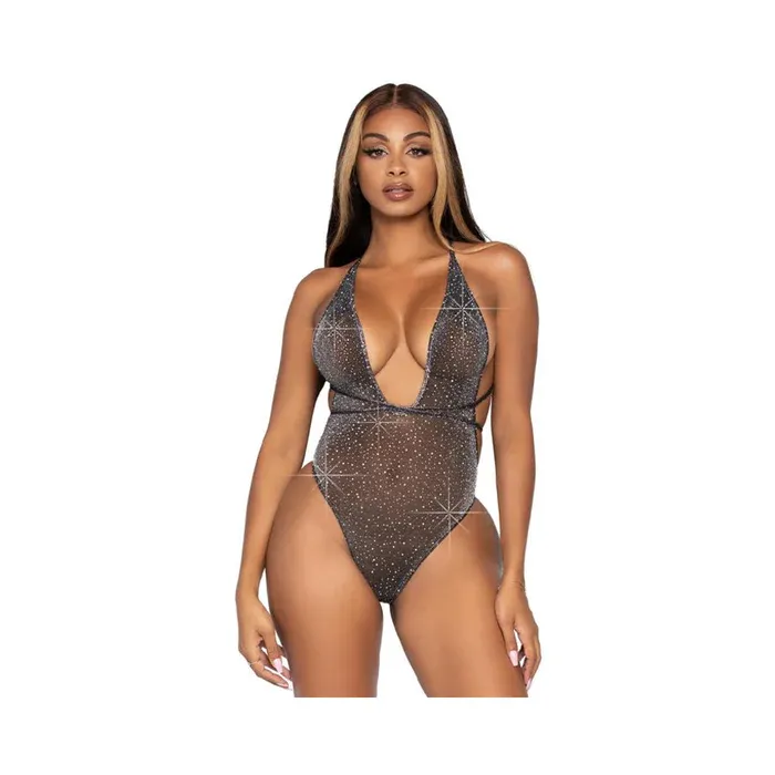 Convertible Lux Rhinestone Teddy - One Size