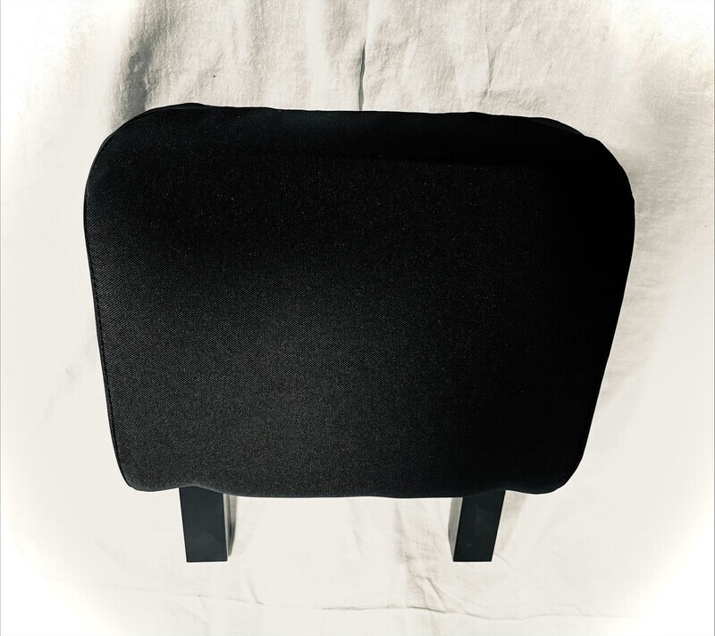 CUSHION FOR FLIP-UP SEAT, CORDURA, BLACK