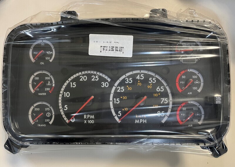 CLUSTER - READ ONLY GAUGE, FTL RH