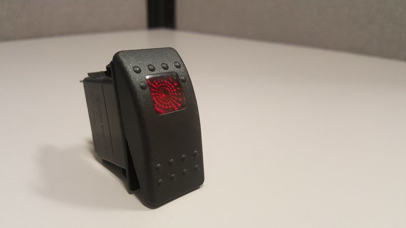 Snow Plow Rocker Switch
