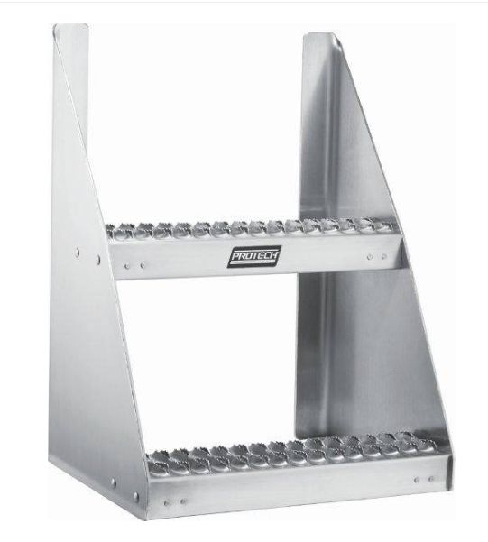 PROTECH STEP-FRAME,ACCESS,18",ALUM