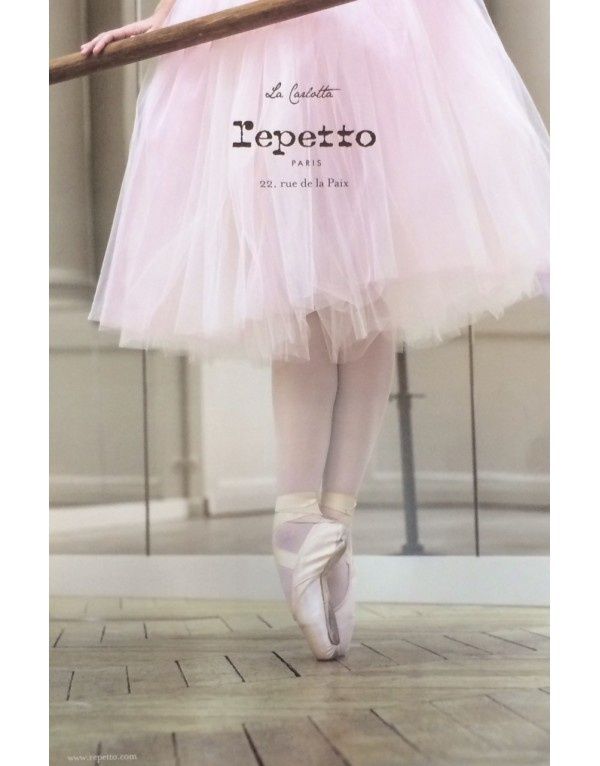 Repetto La Carlotta Pointe Shoe T255 7.5XLH