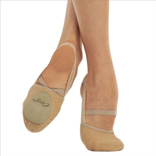 Capezio Pirouette Leather II H062 Nude M (8-9.5)