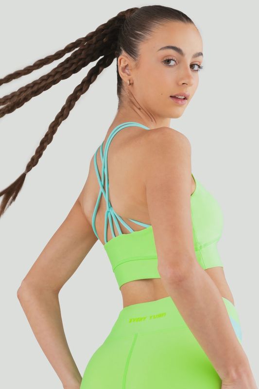 Every Turn "Crunch" Crop Top Pastel