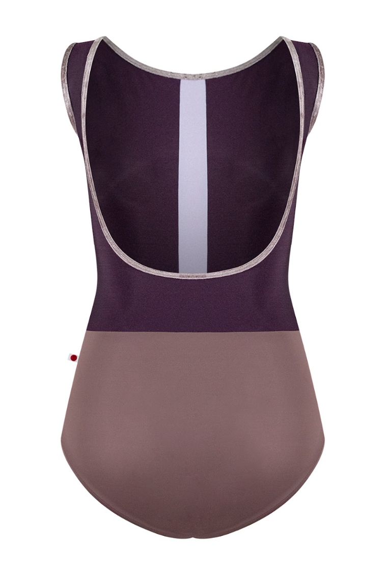 Yumiko Didi Leotard  - Phantom/Eggplant