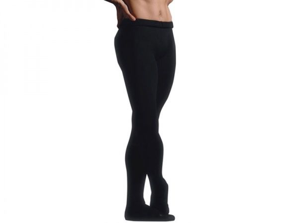 Capezio Men's Footed Tights MT11 Black XXL