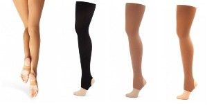 Capezio Ultra Soft Stirrup 1961 Black L/XL