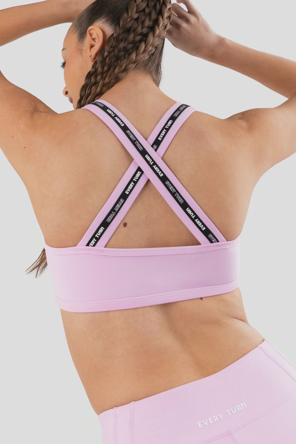 Every Turn Motion Crop Top Pink 12