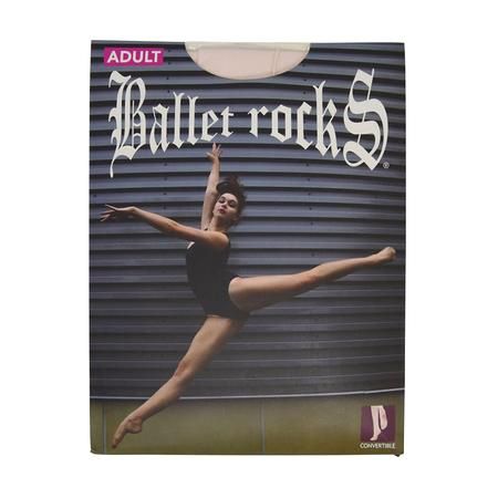 Ballet Rocks Adult Mesh Backseam Pink Large