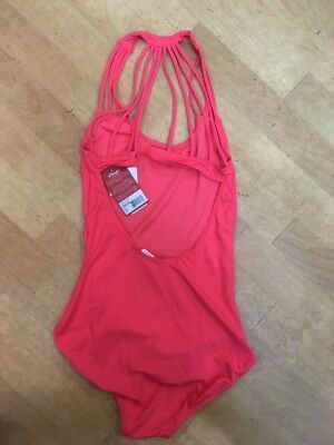 Capezio Strappy Halter Leotard TC0037W Deep Purple Medium