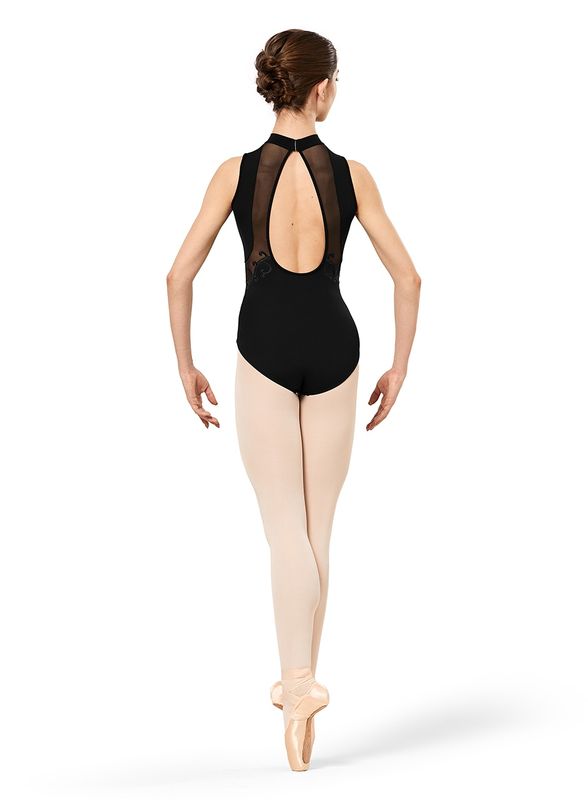 Bloch Mock Neck Tank Leotard L2305 Black Adult Large