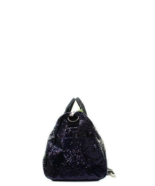 Sequin Duffel Bag Navy