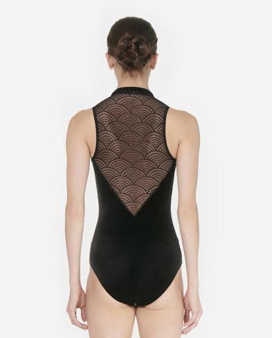 LULLI Betty Leotard Black S