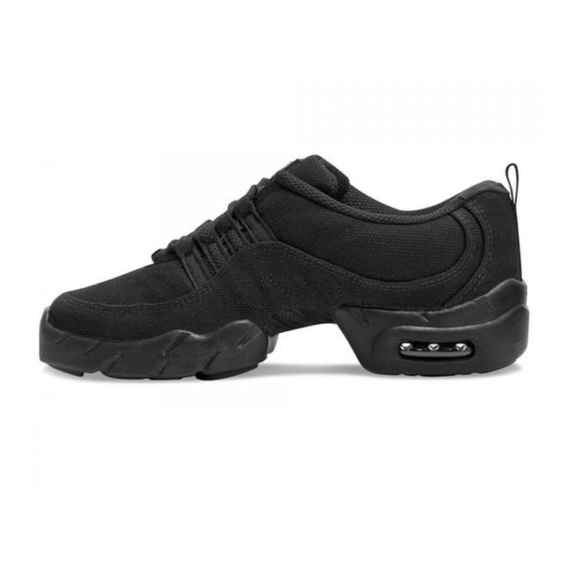 Bloch Canvas Boost Dance Sneaker S0528L Black 8.0L