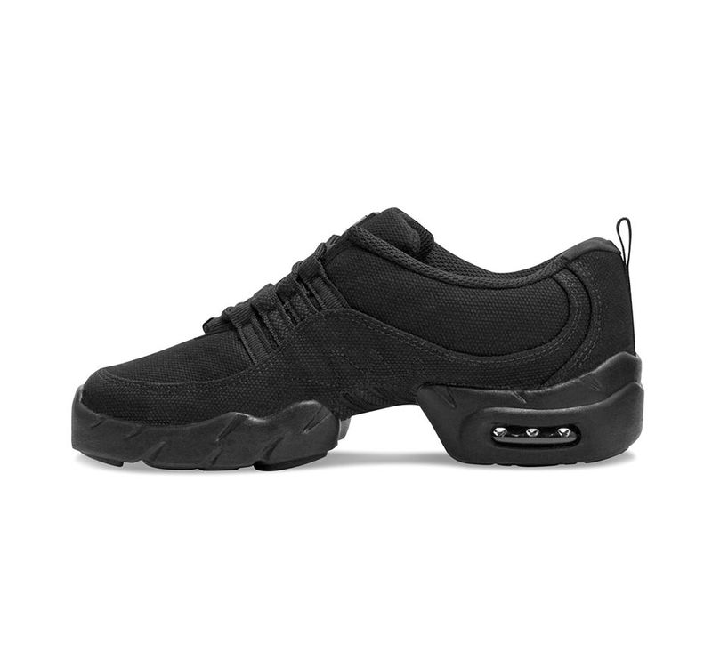 Bloch Canvas Boost Dance Sneaker S0528L Black 8.0L