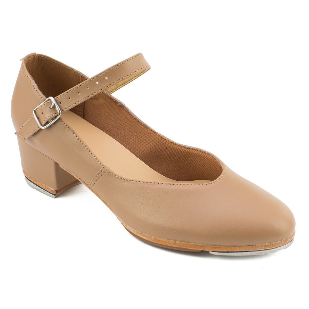 So Danca Graduated Buckle Tap TA07 Caramel 7.0