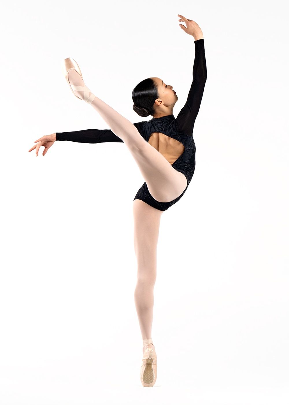 Nikolay Raelynn Leotard Black M