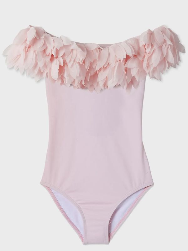 Stella Cove Pink Swimsuit with Petals