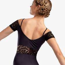 So Danca Cap Leotard RDE1838 Black Adult Large