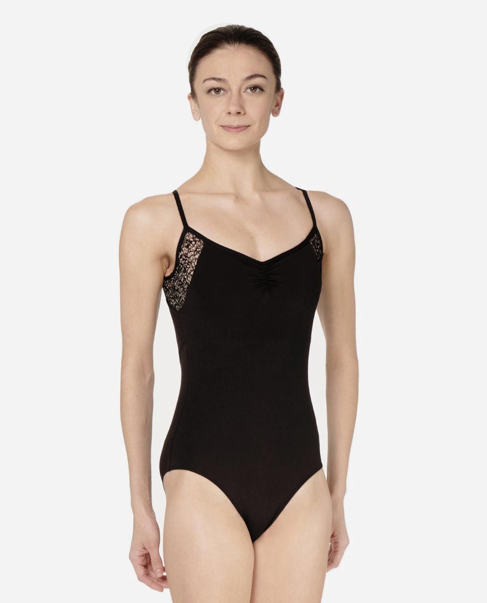 LULLI Dayna Mesh Leotard LUF663 Black S