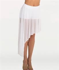 Body Wrappers Asymetrical Skirt BW1107 LBL S-M