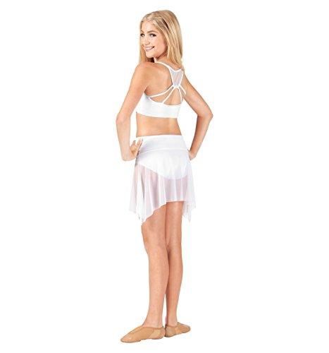 Body Wrappers Mesh Skirt BW1103 Nude S-M