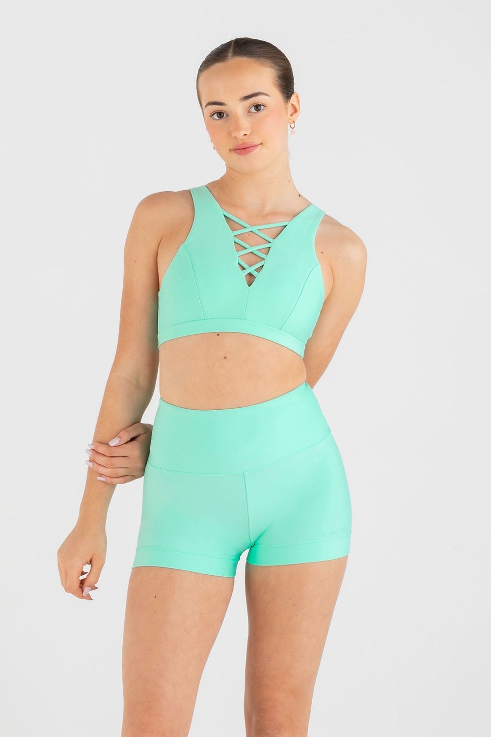 Every Turn Ecstatic Crop Top Mint Candy 8