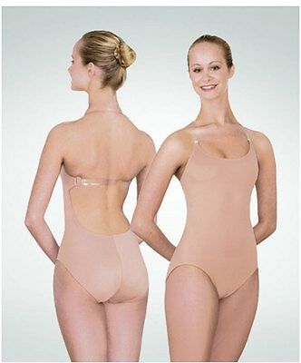 Body Wrappers Adjustable Strap Leotards 277 NUD 8-10