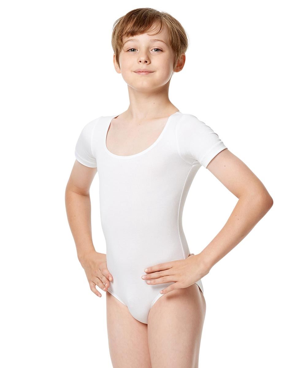 LULLI Boys Leotard CAL172B White 12