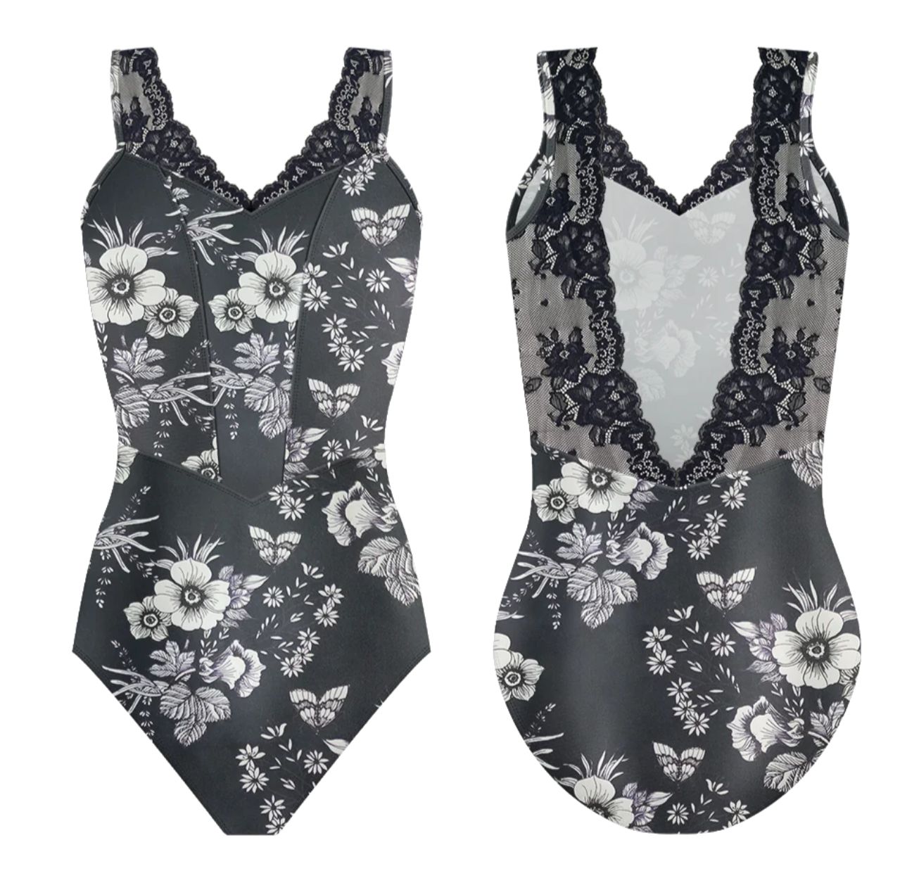 Danse De Paris Moulin Leotard Butterfly CL