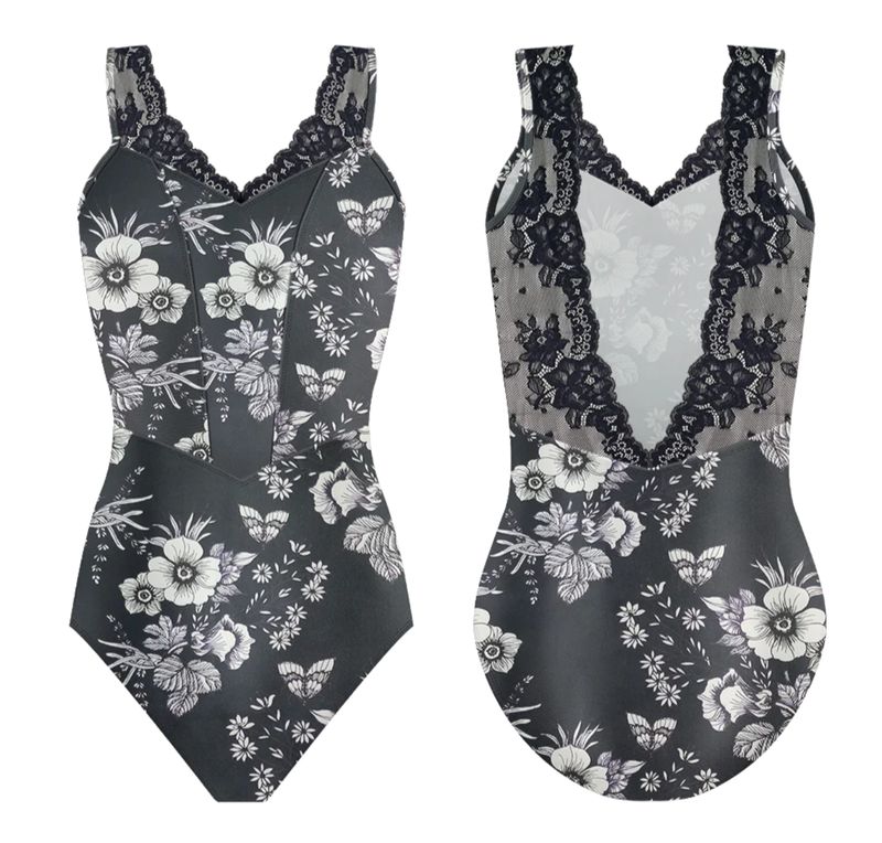 Danse De Paris "Moulin" Tank Leotard - Butterfly