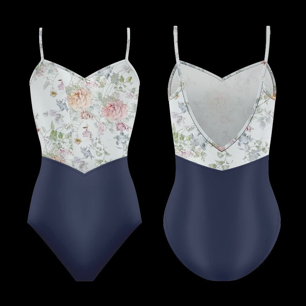 Danse De Paris Demi Jardin Verte Leotard Verte AM