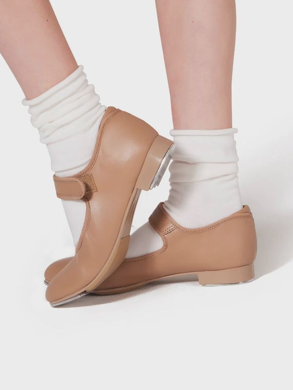 Capezio Essential Tap Shoe Black Patent 10.0