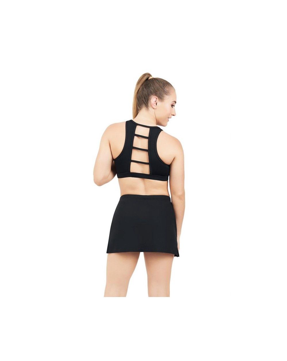 Capezio Team Basics Ladder Bratop White AL