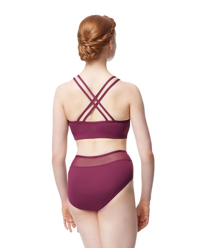 Lulli Elinor Mesh Brief LUB384 Lavender Child 12