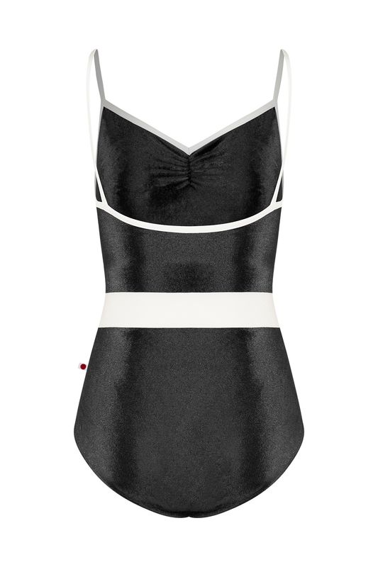 Yumiko "Micah" Camisole Leotard  - Black