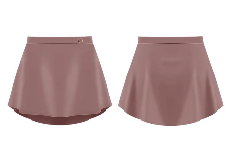 Danse de Paris Natasha Skirt Ash Rose XXS/XS