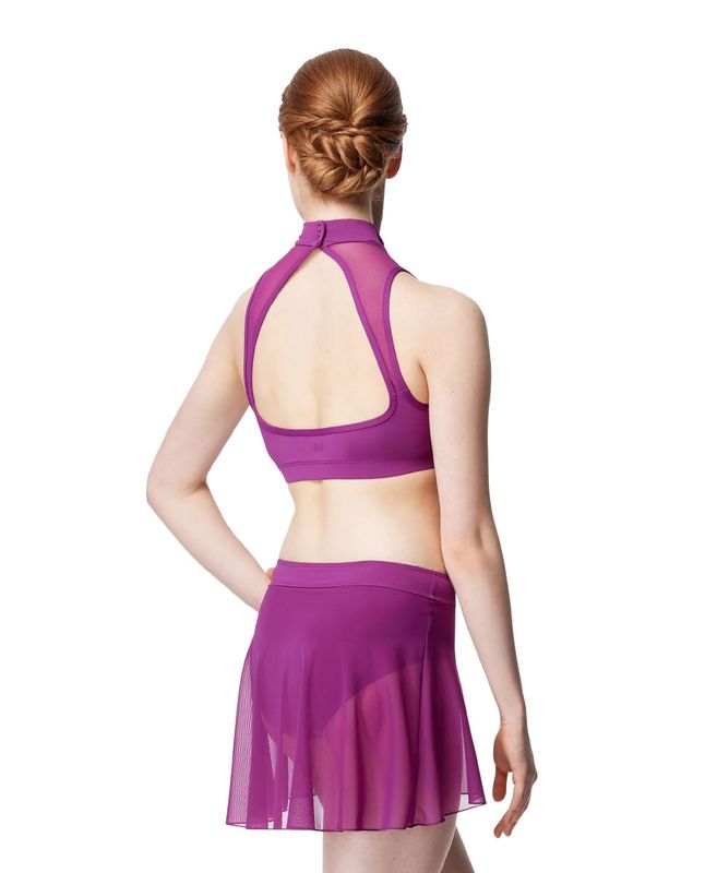 LULLI Denize Mock Neck Bra LUB379 Blue Child 12