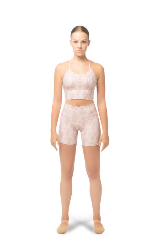 Danse de Paris "Florentine" Crop Top -Capucine