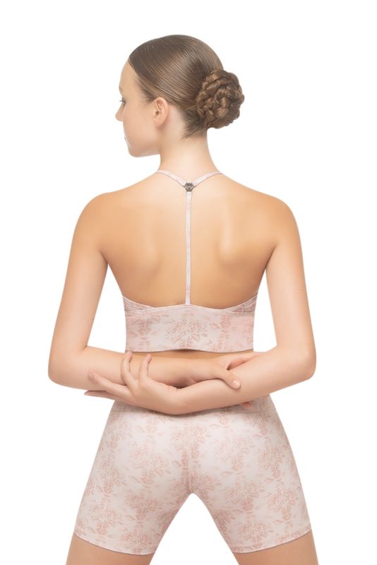 Danse de Paris Crop Top Florentine Z0101L Chambray CHM