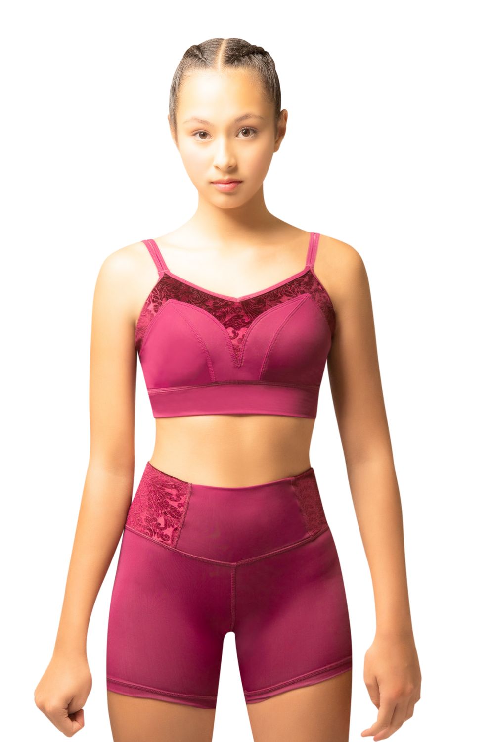 Danse de Paris Top Valentina D0011L Claret AXS