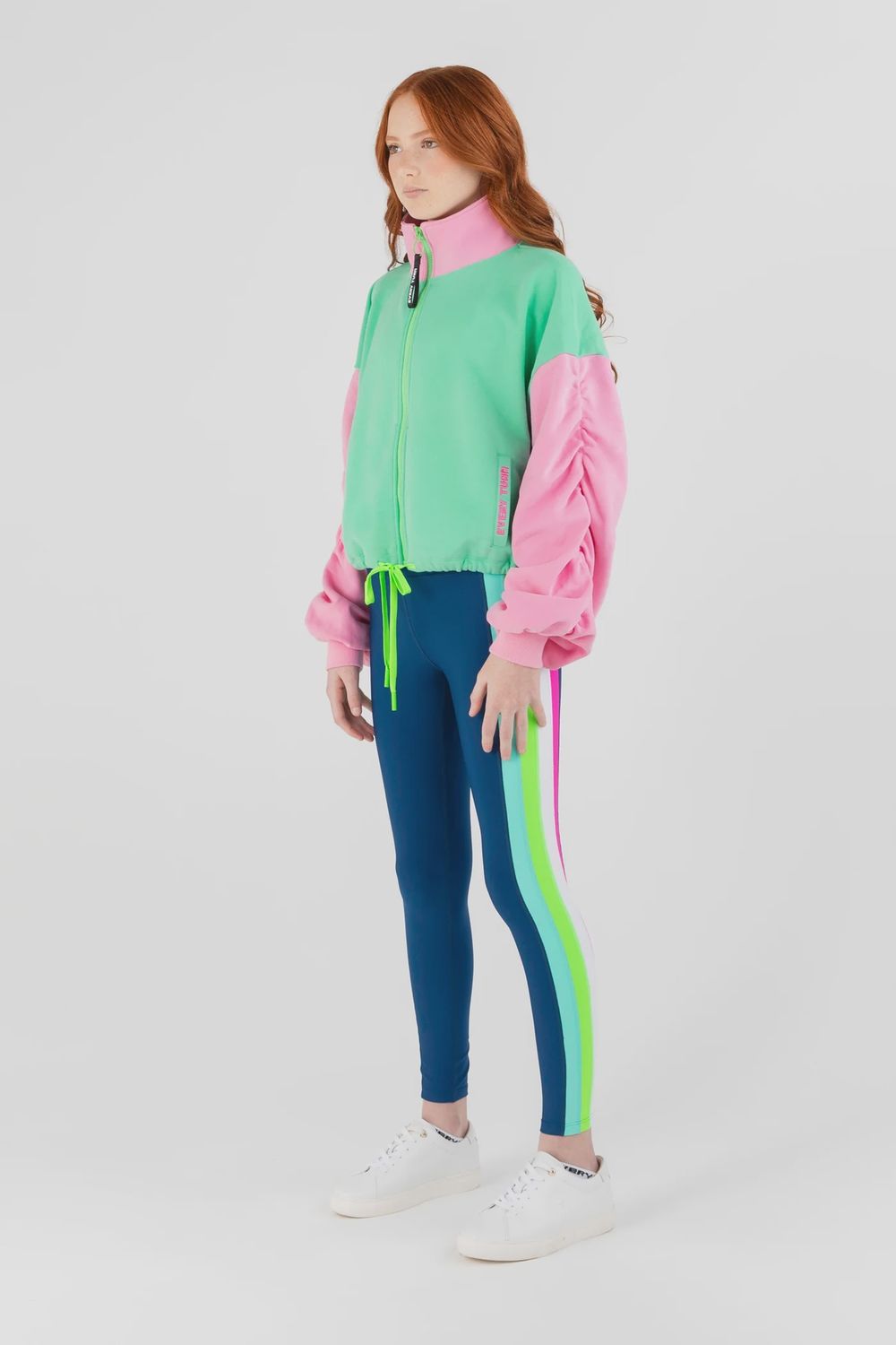 Every Turn Feel Good Zip Thru Pastel Mint AXS