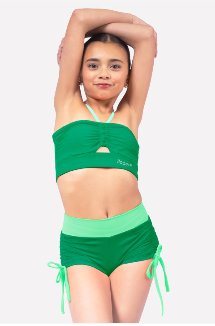 ILO Scarlet Short Kelly Green &amp; Mint CM