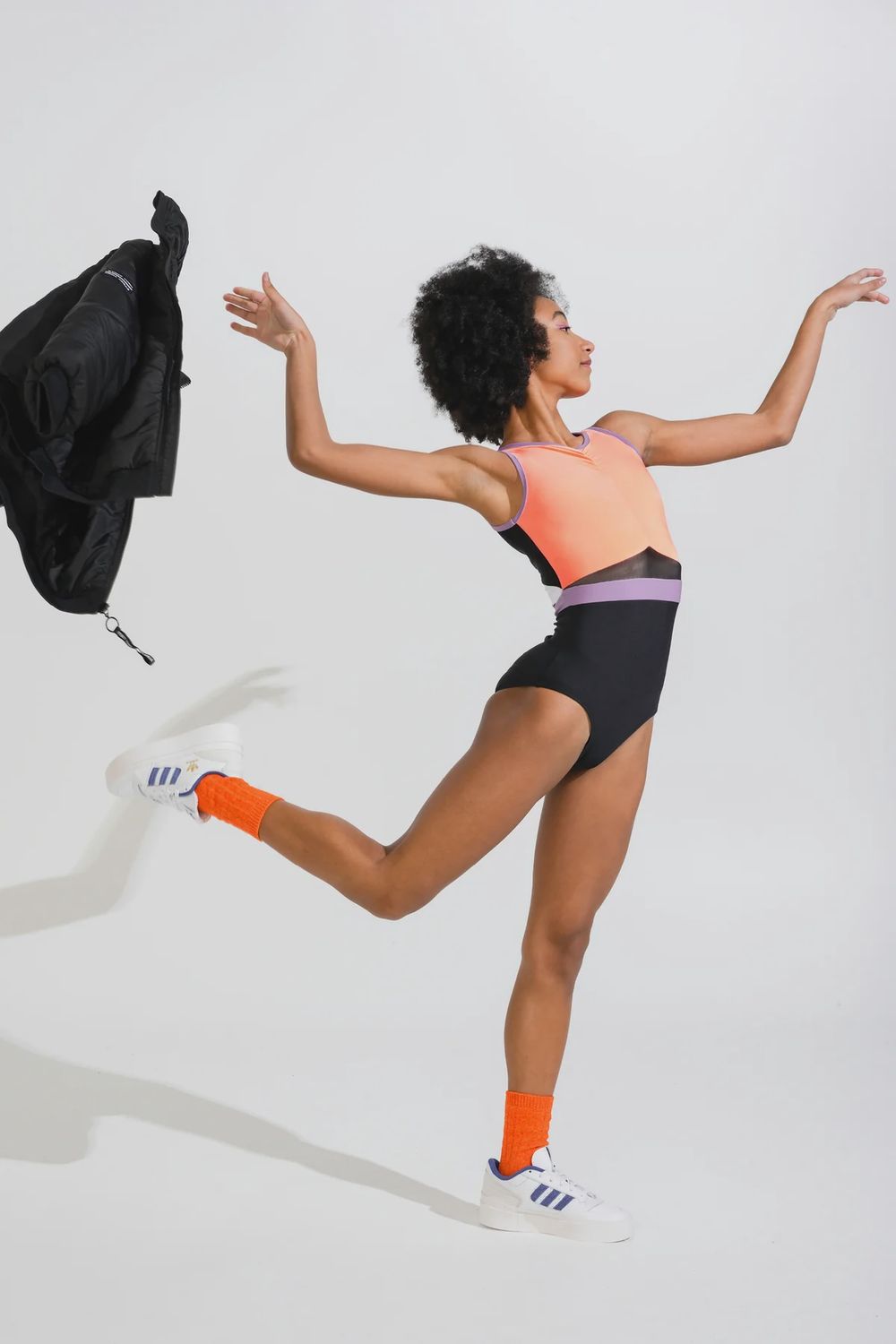 Every Turn Sprint Leotard Sherbet 10