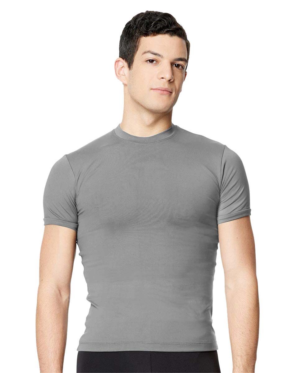 Lulli Ferdinand Short Sleeve Top LUB309 Grey M